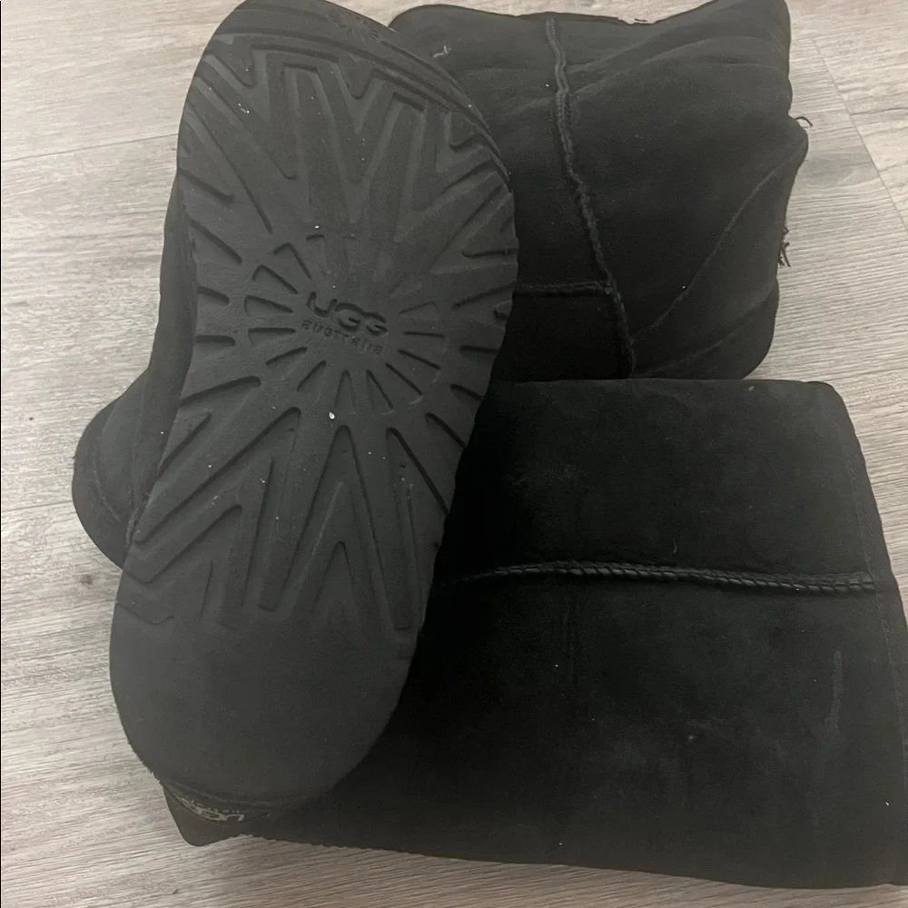 UGG Black Suede Boots